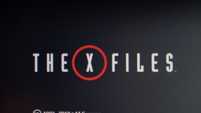 Photo of the X-Files logo