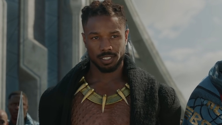 Michael B. Jordan in Black Panther