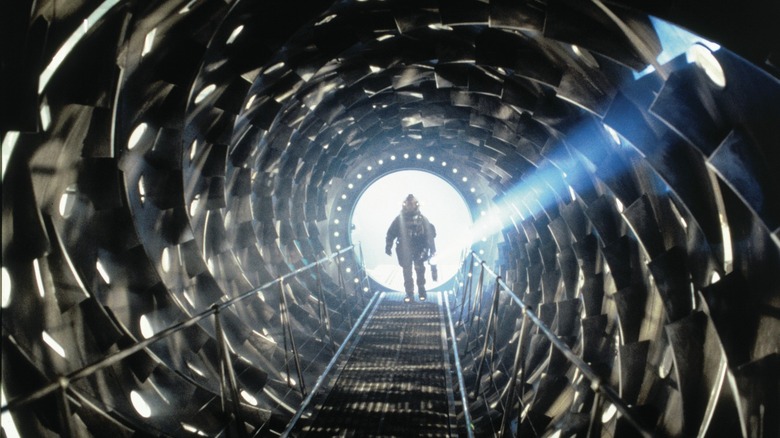 Astronaut in tunnel Event Horizon