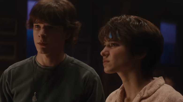 Finney and Gwen looking concerned in Black Phone 2