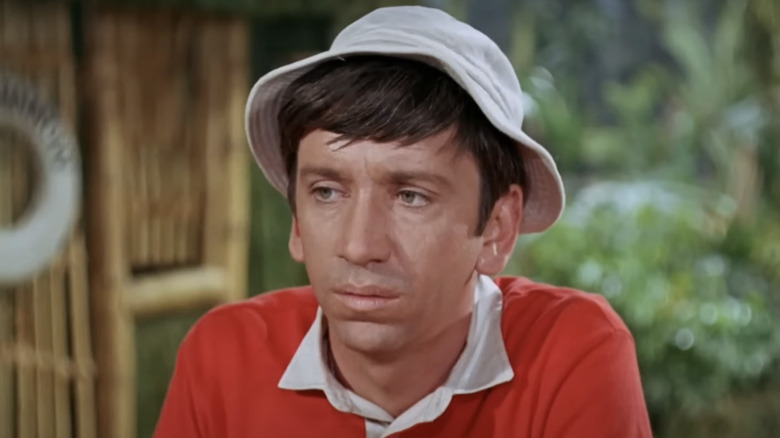 Bob Denver as Gilligan looks disappointed in Gilligan's Island
