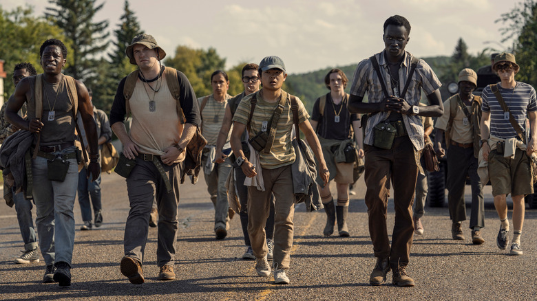 Garraty, Peter, and the guys face pain and death as they embark on The Long Walk