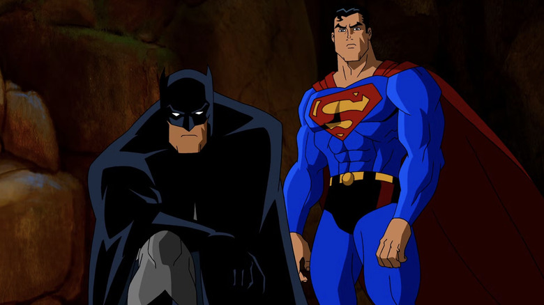 Batman and Superman in Batman/Superman: Public Enemies