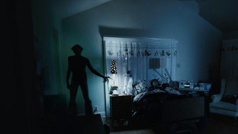 A demon lurks in the shadows of Dalton's bedroom as he sleeps in Insidious
