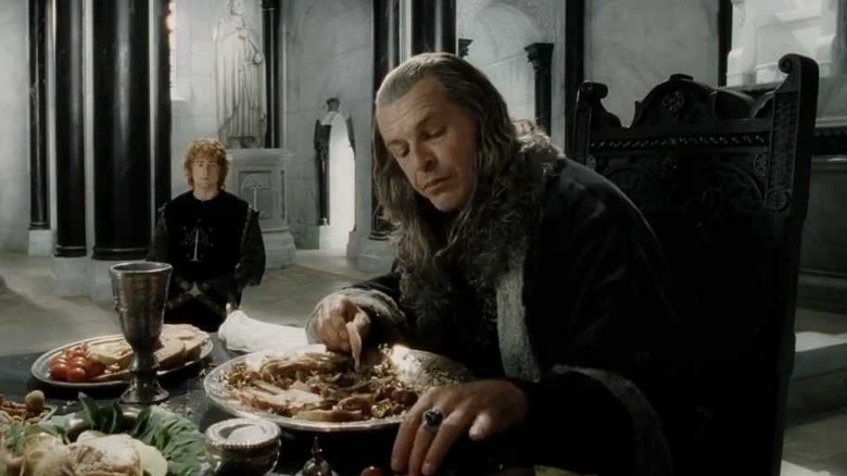 Pippin and Denethor in The Return of the King