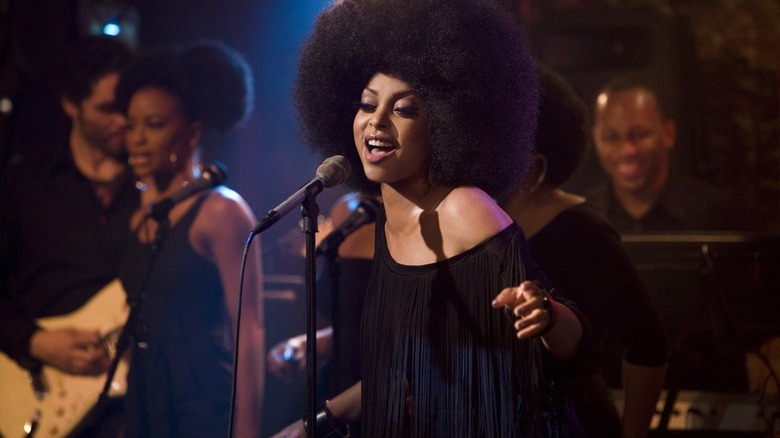 April (Taraji P. Henson) sings on stage in I Can Do Bad All by Myself