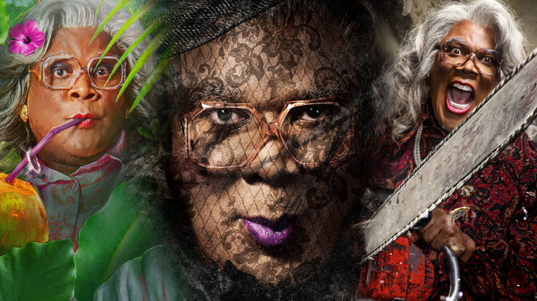 Images from Madea's Destination Wedding, A Madea Family Funeral, Boo! A Madea Halloween