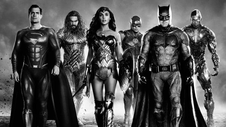 Zack Snyder's Justice League lines up