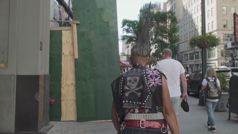 People on the streets of NYC