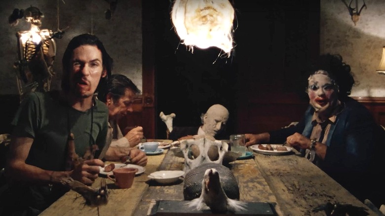 Texas Chain Saw Massacre dinner scene