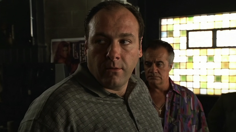 James Gandolfini in The Sopranos