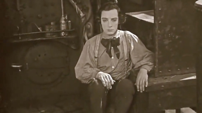 Buster Keaton stone face The general 