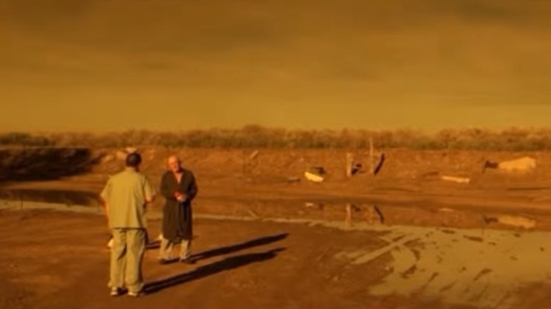 Breaking Bad Mike in the desert