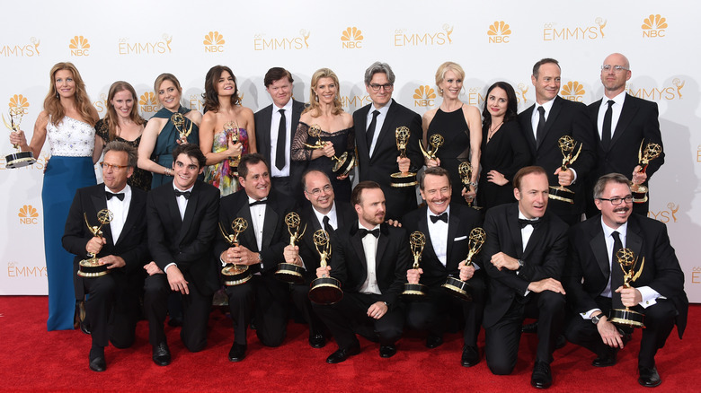 Breaking Bad team at the Emmys