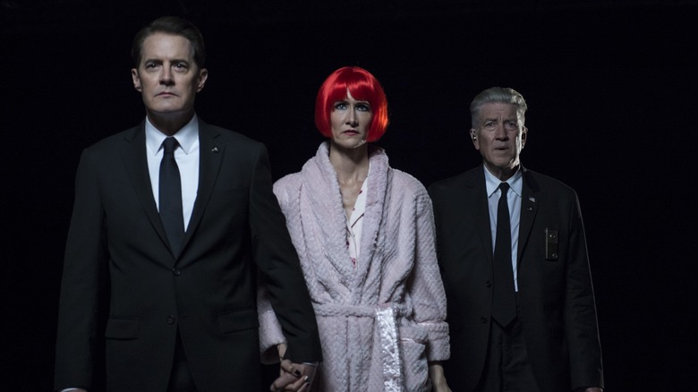 Cooper, Diane, and Gordon set out on a strange journey in Twin Peaks: The Return