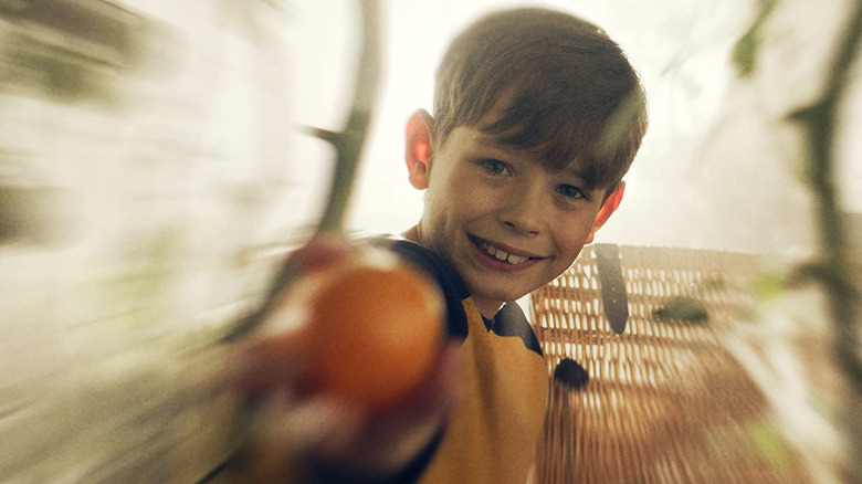 Young Christopher Robin in Winnie the Pooh: Blood and Honey