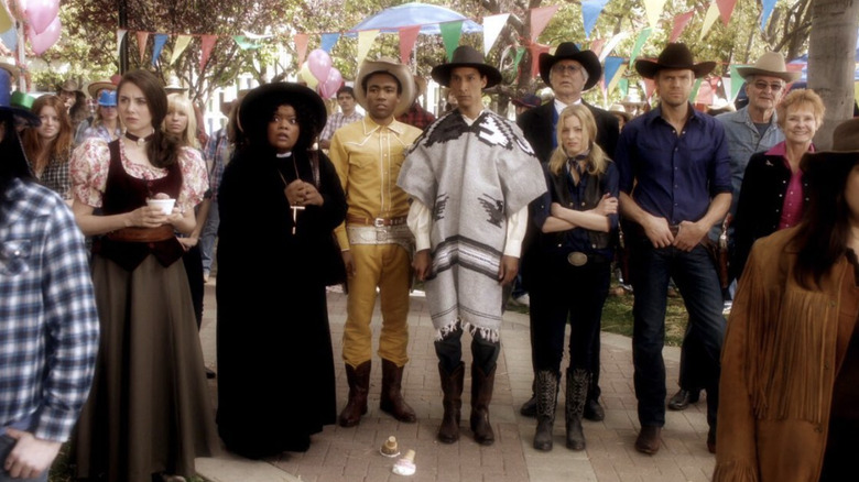 The cast of Community