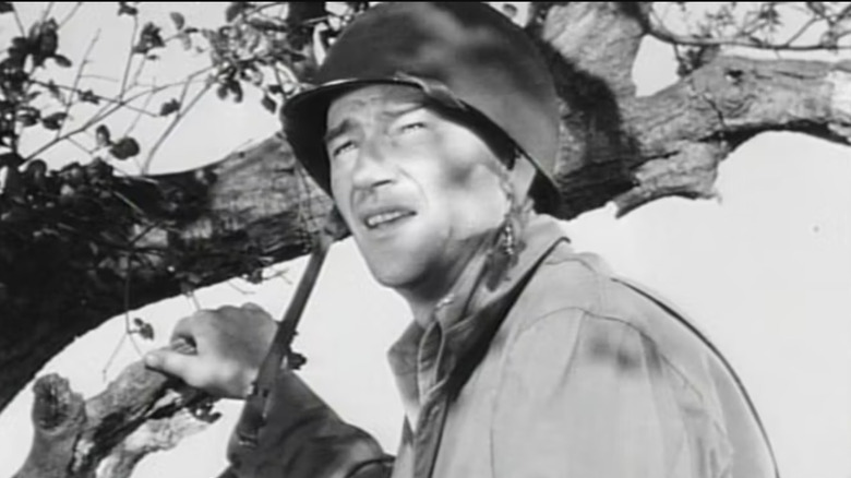 John Wayne in The Fighting Seabees