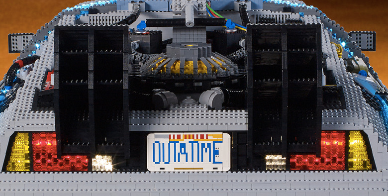LEGO DeLorean Time Machine