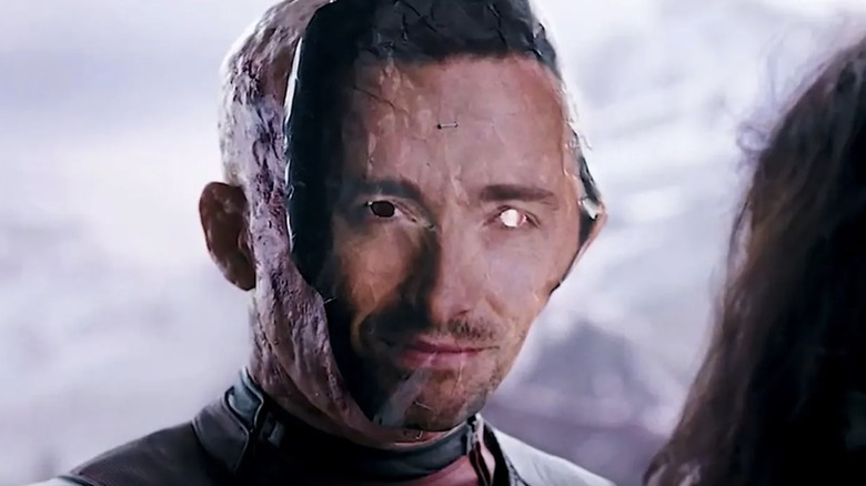 Ryan Reynolds as Hugh Jackman in Deadpool