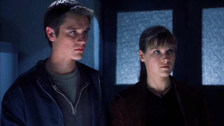 Devon Sawa and Ali Later in morgue Final Destination