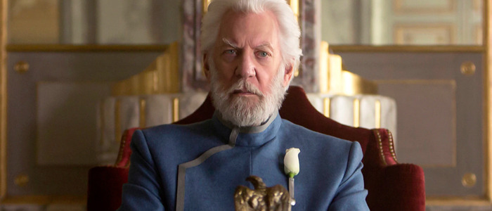 The Hunger Games prequel - Donald Sutherland