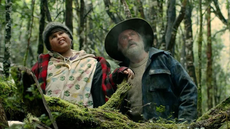 Julian Dennison and Sam Neill in 'Hunt for the Wilderpeople'