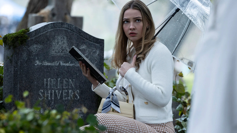 Danica visiting Helen's grave in I Know What You Did Last Summer