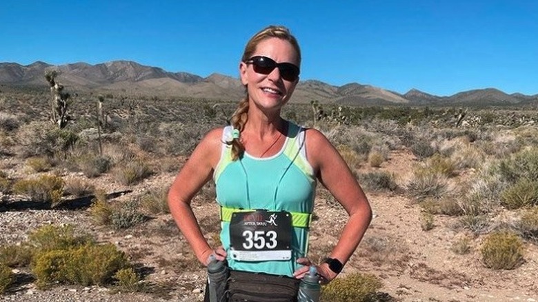 Author at a marathon