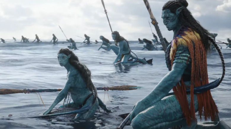 Avatar: The Way of Water creatures in the water