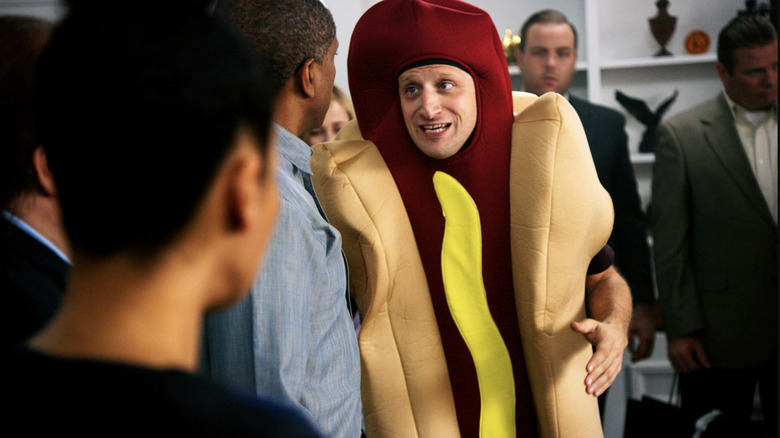Tim Robinson in a hot dog suit in I Think You Should Leave