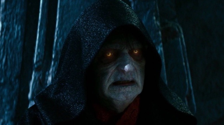 Ian McDiarmid as the Emperor in "Star Wars: The Rise of Skywalker"