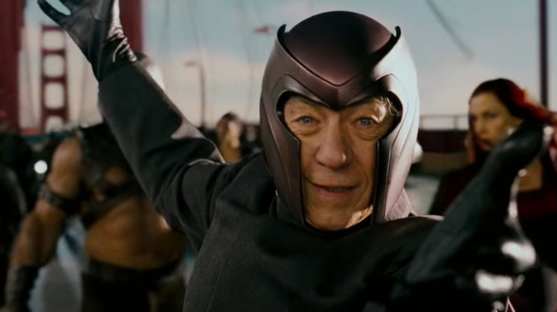 Magneto manipuleert de Golden Gate Bridge in X-Men: The Last Stand