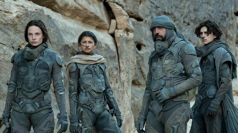 The stillsuits are an important part of "Dune" mythology