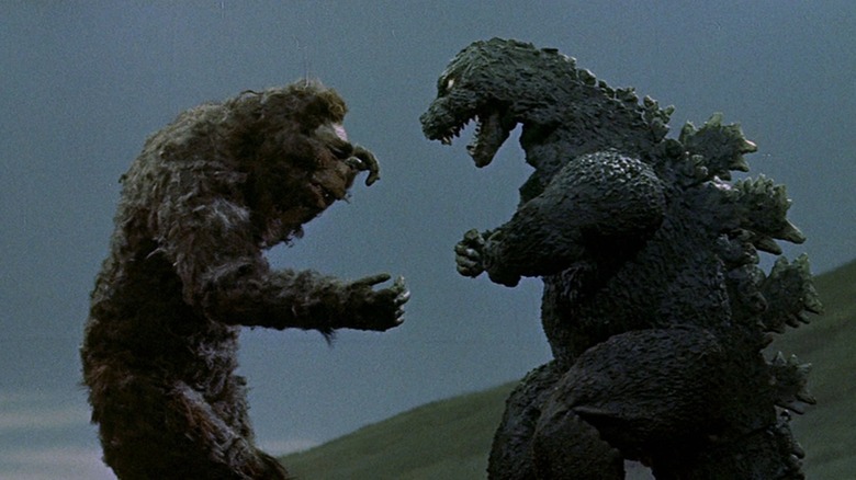 A still from King Kong vs. Godzilla