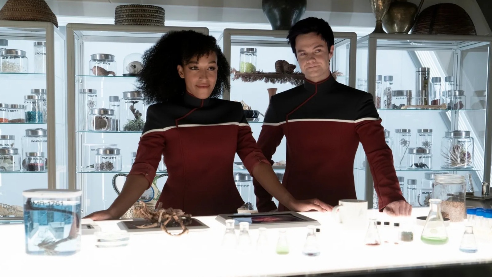 Improvisation Led To A Hilarious Moment In Star Trek: Strange New Worlds/Lower Decks Crossover