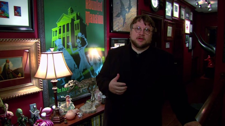 Guillermo del Toro's Haunted Mansion poster in Bleak House