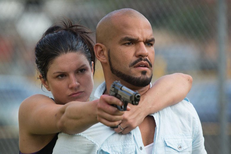 Gina Carano and Amaury Nolasco in In the Blood