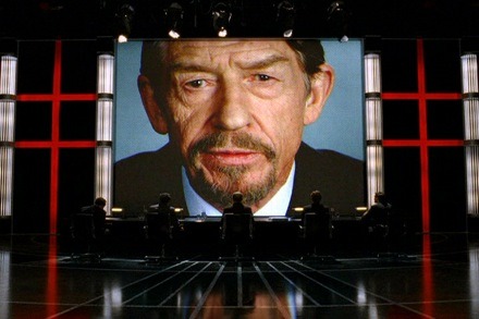 John Hurt in V for Vendetta