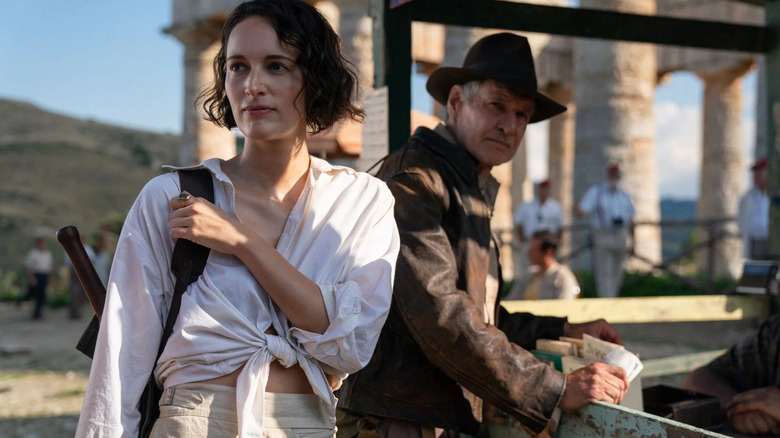 Indiana Jones and the Dial of Destiny Harrison Ford and Phoebe Waller-Bridge