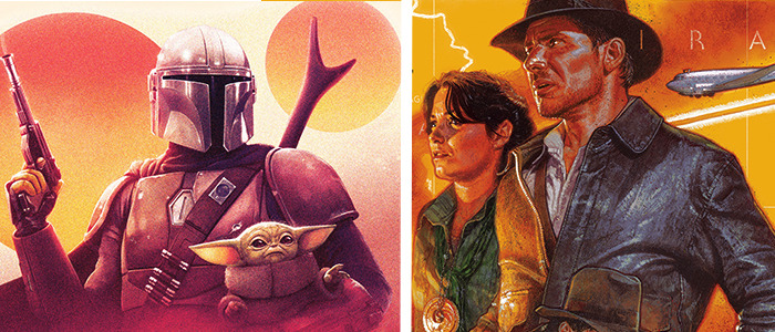 Indiana Jones and The Mandalorian Prints