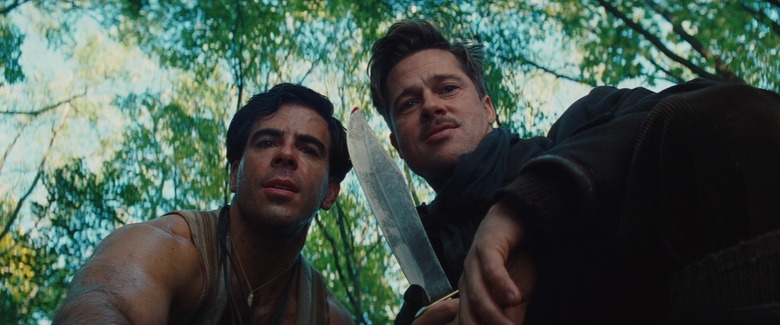 Inglourious Basterds - Brad Pitt & Eli Roth