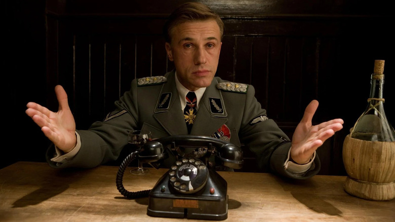 The antagonist of "Inglourious Basterds" the sinister Hans Landa