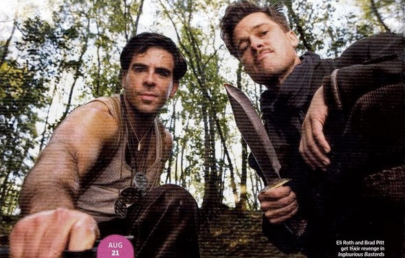 inglourious basterds eli roth brad pitt