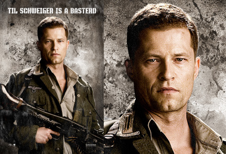 Til Schweiger Poster Inglourious Basterds top