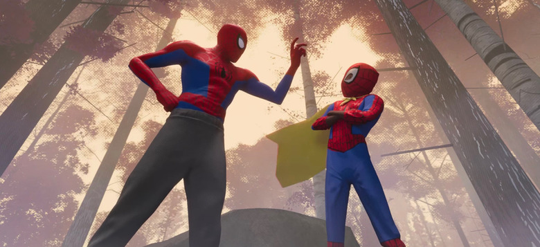 into the spider-verse sneak peek