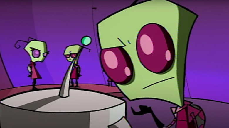 Zim looking curious