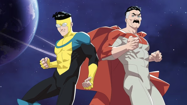 இன்விசிபிள் சீசன் 4 போஸ்டர் - இன்விசிபிள் மற்றும் ஆம்னி-மேன்