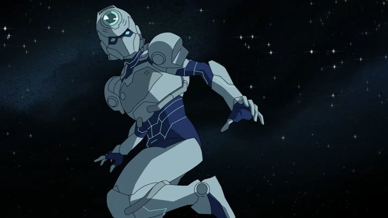 Tech Jacket in space in Invincible