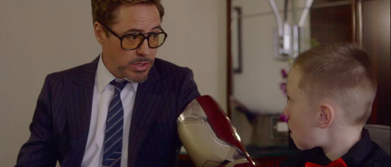 Iron Man bionic arm